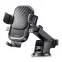 Soporte de móvil para coche Joyroom JR-OK6 - ventosa para salpicadero y parabrisas - universal para smartphones de 4,7-7,2 pulgadas - giro 360° - negro