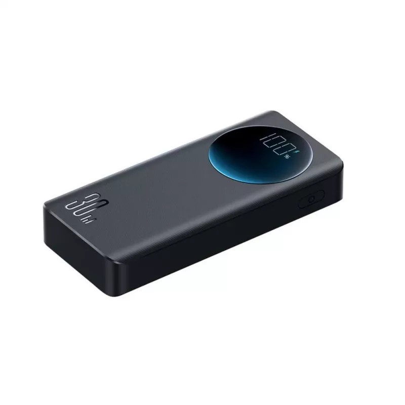 Batería externa Joyroom JR-PBF02 20000mAh 30W PD QC Negra con cable USB-A a USB-C 0,25m