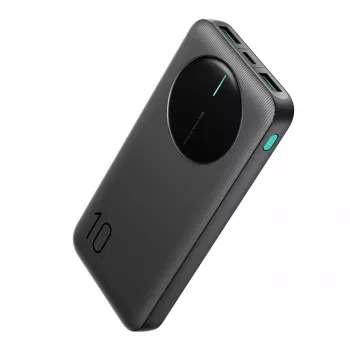 Joyroom JR-PBF12 Batería externa 10000mAh 2.4A 2x USB-A 1x USB-C Negra