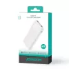 Joyroom JR-PBF12 Power Bank 10000mAh 2.4A Dual USB-A USB-C blanco
