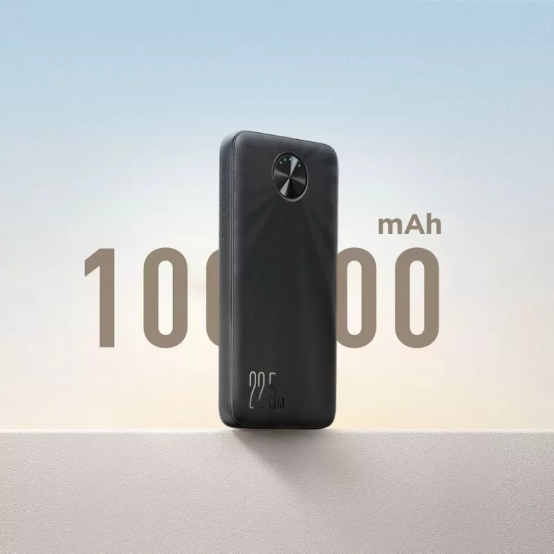 Joyroom JR-PBF15 Batería externa 10000mAh USB-C USB-A 22.5W negra