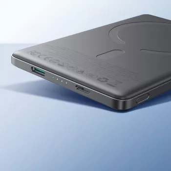 Joyroom JR-PBM08 5000mAh 20W banco de energía inalámbrico magnético ultrafino - gris