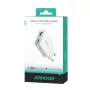 JOYROOM JR-TCF14-WHT cargador de pared USB dual 20W PD 3.0 y QC 3.0 - blanco