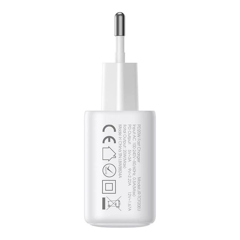 Joyroom Cargador de Red PD20W EU JR-TCF20 (Blanco)