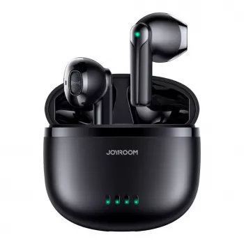 JOYROOM JR-TL11 Auriculares True Wireless con ENC, protección al agua IPX4, Bluetooth 5.3, control táctil, Negro