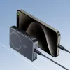 Batería externa MagSafe JOYROOM JR-W020 20W 10000mAh con cable USB-C a USB-C de 0,25m - negra