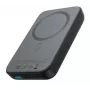 Joyroom JR-W020 Batería externa inalámbrica magnética mini 20W 10000mAh negra con cable USB a Type-C 0,25m