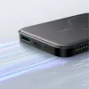 JOYROOM JR-W020 Batería Portátil Mini 5000mAh 20W USB-A USB-C Carga Inalámbrica - Negra + Cable USB-C