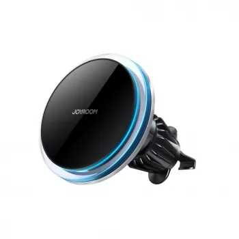 Soporte para móvil JOYROOM JR-ZS291 para coche con cargador Qi de 15W, compatible con MagSafe, soporte para rejilla de ventilación, negro