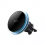 Soporte para móvil JOYROOM JR-ZS291 para coche con cargador Qi de 15W, compatible con MagSafe, soporte para rejilla de ventilación, negro