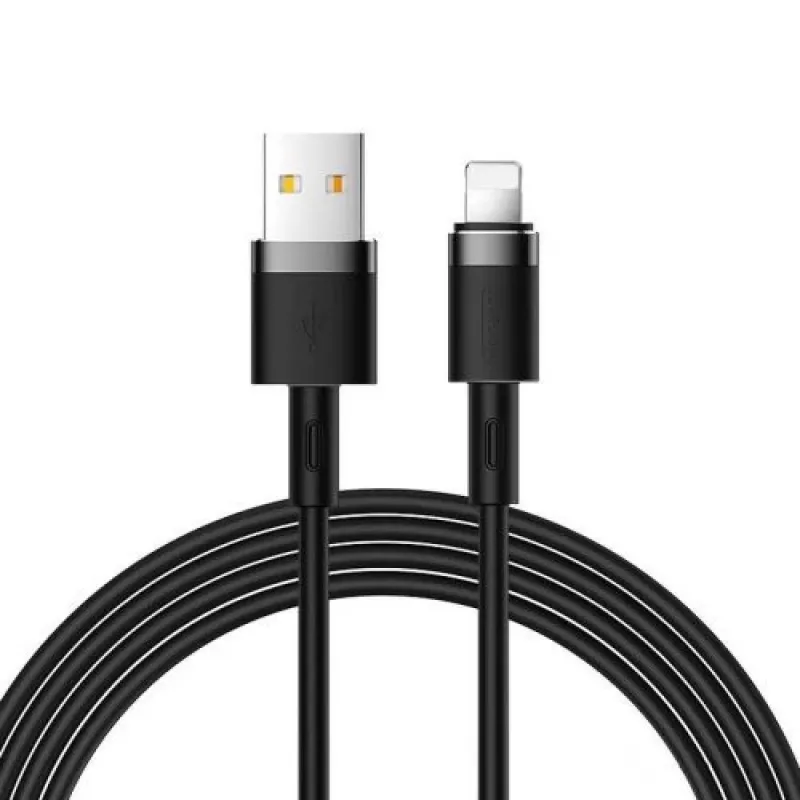 Joyroom Cable Lightning a USB-A 2,4A 1,2m negro (S-1224N2)