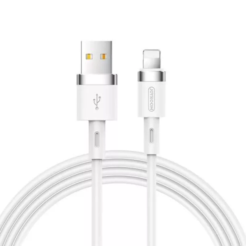 Joyroom cable Lightning - USB 2,4A, 1,2m, blanco (S-1224N2)