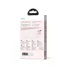 Joyroom cable de carga rápida y datos serie Multi-Color USB-A a USB-C, 100W, 1m, rosa (S-A34)