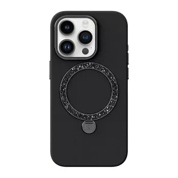 JOYROOM PN-14L2 Funda Dancing Circle para iPhone 14 Pro (negro)