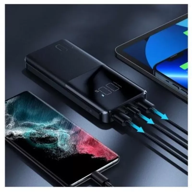 Joyroom powerbank 15W 10000mAh PD QC3.0 AFC negro (JR-T013)
