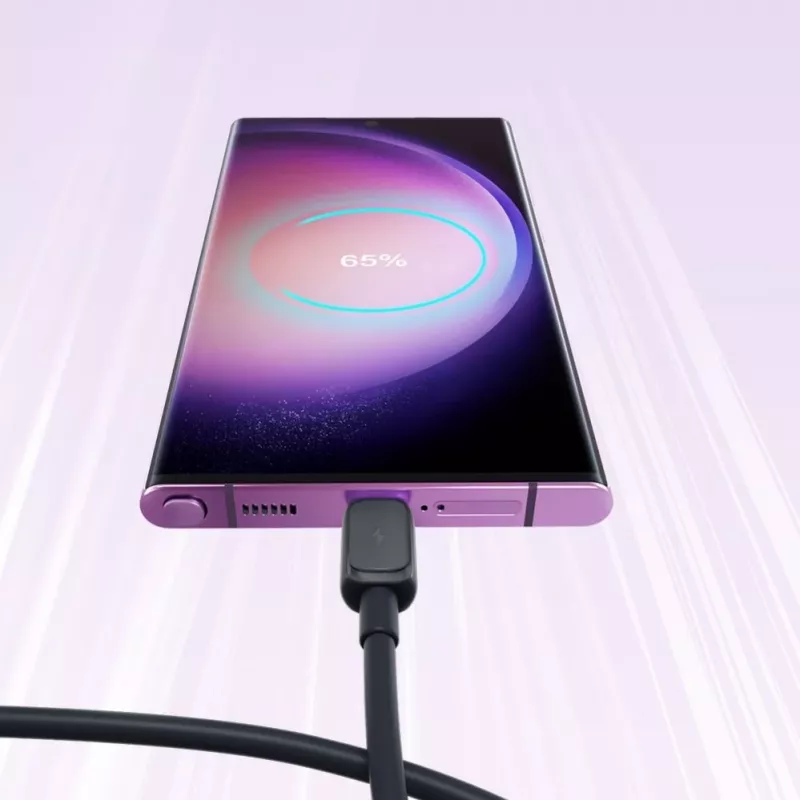 JOYROOM S-AC027A141B Cable trenzado USB-A a Lightning de 1,2 m, negro