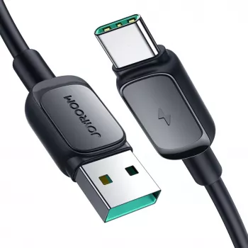 JOYROOM S-AC027A141B Cable trenzado USB-A a Lightning de 1,2 m, negro