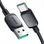 JOYROOM S-AC027A141B Cable trenzado USB-A a Lightning de 1,2 m, negro