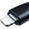 JOYROOM S-UL012A11 cable trenzado USB-A a Lightning 1,2 m negro