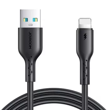 Joyroom SA26-AL3 Cable USB-A a Lightning Flash Charge, 3A, 1m, negro