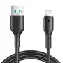 Joyroom SA26-AL3 Cable USB-A a Lightning Flash Charge, 3A, 1m, negro