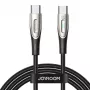 JOYROOM Star-Light Cable USB-C a USB-C SA27-CC5 1,2m Negro 100W