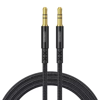JOYROOM SY-10A1 cable de audio AUX de 3,5 mm 1 m negro