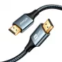 JOYROOM SY-20H1 Cable HDMI 2.0 2m 4K 60Hz Nylon trenzado gris
