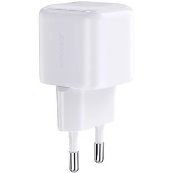 Joyroom Cargador de Viaje Mini GaN Cargador Rápido Type-C, PD 30W, Blanco (JR-TCG15)