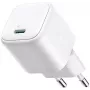 Joyroom Cargador de Viaje Mini GaN Cargador Rápido Type-C, PD 30W, Blanco (JR-TCG15)