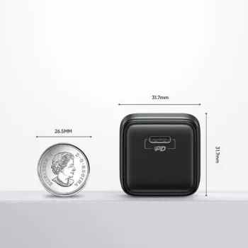 Cargador de viaje Joyroom Mini Type-C, PPS, PD 25W, negro EU (L-P251)