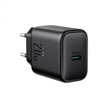 Joyroom cargador de viaje Type-C PD 20W QC 3.0 negro (JR-TCF20)