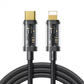Joyroom cable de carga rápida Type-C a Lightning A10 Series PD 20W, 1,2m, negro (S-CL020A12)