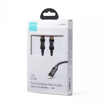 Joyroom cable de carga rápida Type-C a Lightning A10 Series PD 20W, 1,2m, negro (S-CL020A12)