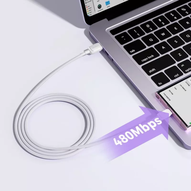 JOYROOM cable USB-A a Lightning 1,2 m blanco