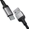 JOYROOM cable de datos USB-A a USB-C, 3A, 1,2m, negro (S-UC027A10)