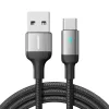 JOYROOM cable de datos USB-A a USB-C, 3A, 1,2m, negro (S-UC027A10)