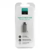 Joyroom Adaptador USB-C Macho a USB-A Hembra Mini S-H151 Plateado