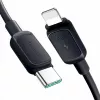 Cable USB-C a Lightning JOYROOM serie Multi-Color A14, 20W, 480 Mbps, 1,2 m, negro (S-CL020A111B)