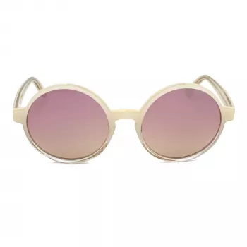 JPLUS JP5022-14 Gafas de sol para mujer - Montura de acetato geométrica moderna con protección UV400 - 54/21/145 mm