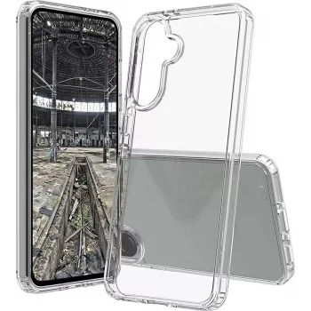 JT Berlin BackCase Pankow Clear para Samsung Galaxy A36 5G - Funda TPU transparente amortiguadora de golpes 11172