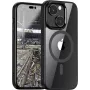 JT Berlin BackCase Pankow funda híbrida MagSafe para Apple iPhone 14 - negro/transparente 10924