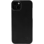JT Berlin Kreuzberg Funda trasera de cuero auténtico para Apple iPhone 15 Plus, negro 11009