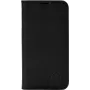 JT Berlin Tegel funda libro de cuero auténtico para Apple iPhone 15 Plus, negra 11001