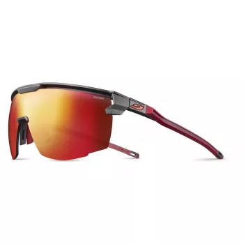 Julbo Ultimate SP3CF gafas de sol - lentes Spectron 3 CF, categoría 3, montura negra/roja