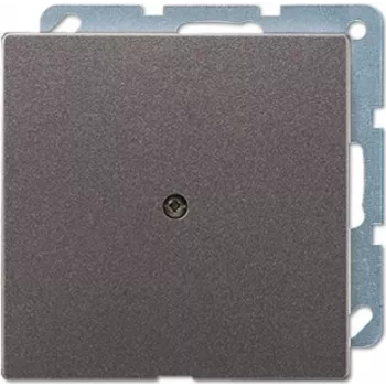 Jung AL2990AAN placa central antracita para regulador de giro e interruptor