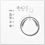 JUNG KNX termostato de ambiente continuo con acoplador de bus integrado, diseño LS, blanco alpino LS2178WW