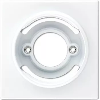 JUNG LS 937 WW Tecla/placa embellecedora 1 elemento para serie LS 990, Blanco alpino
