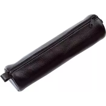 JÜSCHA Alassio Funda de piel negra 43031