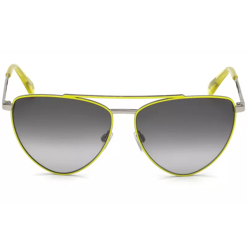 JUST CAVALLI JC839S-41B Gafas de sol de mujer Havana Brown Gradient Mariposa Acetato 58mm